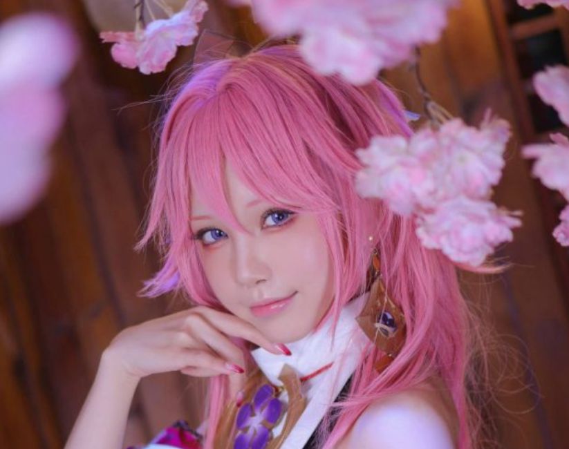 水淼aqya八重神子免费图包鉴赏