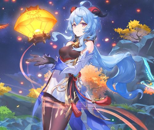 水淼aqua原神甘雨cos精美图包