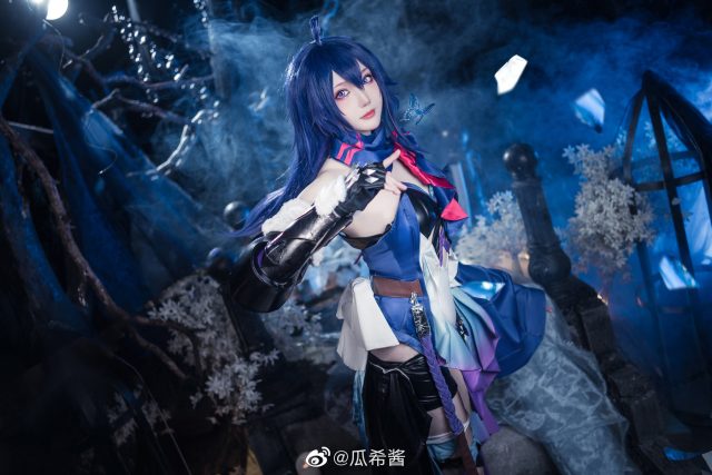 瓜希酱cos[崩坏：星穹铁道]希儿，粉丝留言：爱了