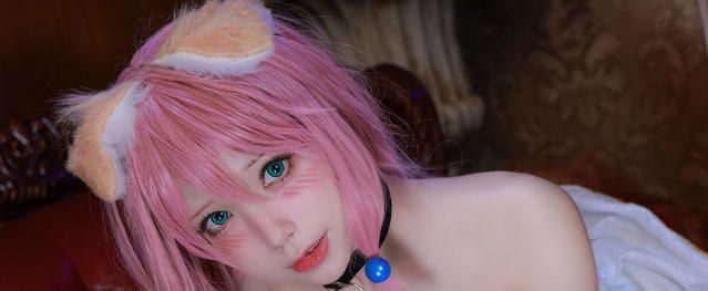 水淼aqua小姐姐的《回复术士》芙蕾雅Cosplay
