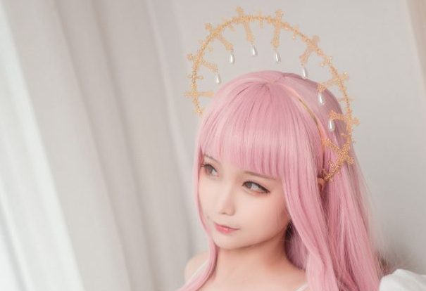 coser蠢沫沫_化身美丽迷人的 Angel