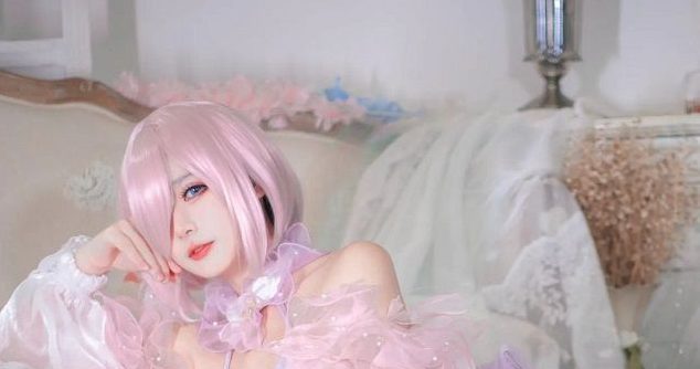 coser@兔玩映画化身《Fate/Grand Order》里的Mash Kyrielight，谁还不认识？