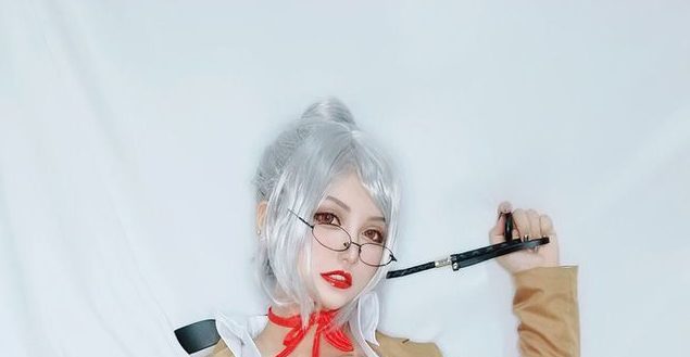 夏鸽鸽不想起床cos白木芽衣子作品在线鉴赏