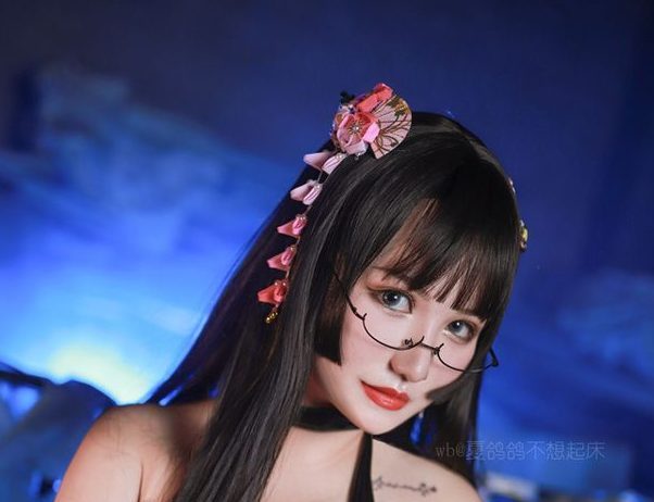 夏鸽鸽不想起床cos“女忍者”kunoichi ，美丽与技能并存！