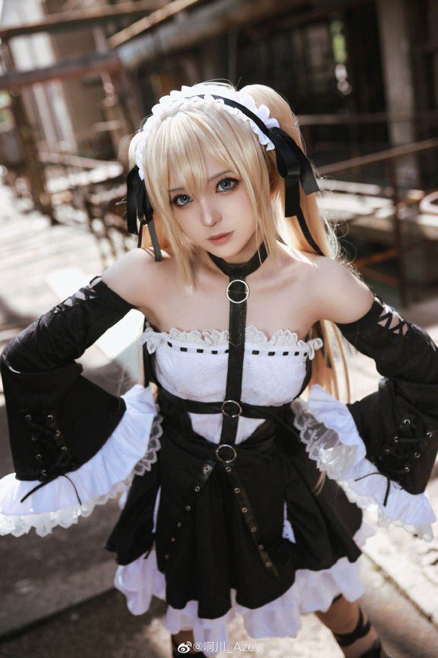 啊川_Azey《死或生》cos玛丽·罗斯 作品