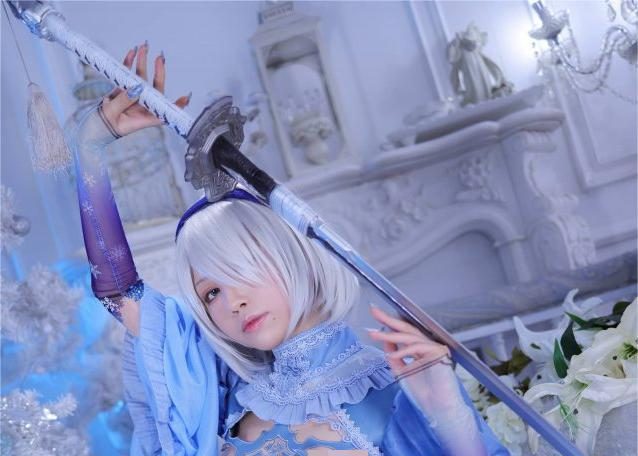 水淼aqua cos 《尼尔：机械纪元》2B