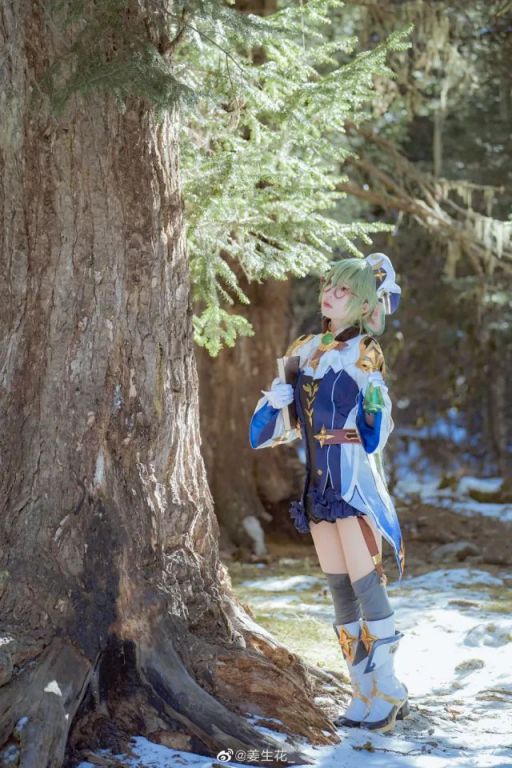 姜生花 cos《原神》作品砂糖，在线鉴赏