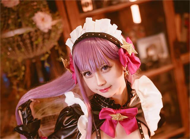 coser@沖田凜花Rinka《Fate/Grand Order》cos “女仆版”BB