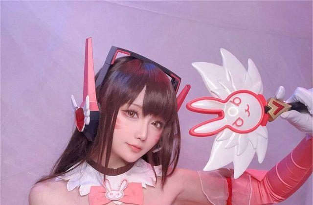 星之迟迟《守望先锋2》D.Va“小甜心”版COSPLAY来啦！