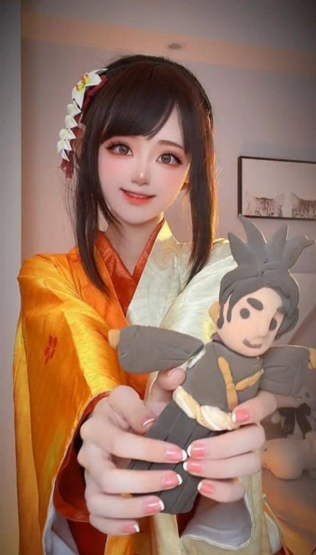 小柔SeeU cosplay《王者荣耀》比原版还漂亮