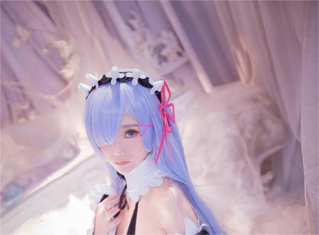 煙_HedY《Re：从零开始的异世界生活》蕾姆cos作品鉴赏