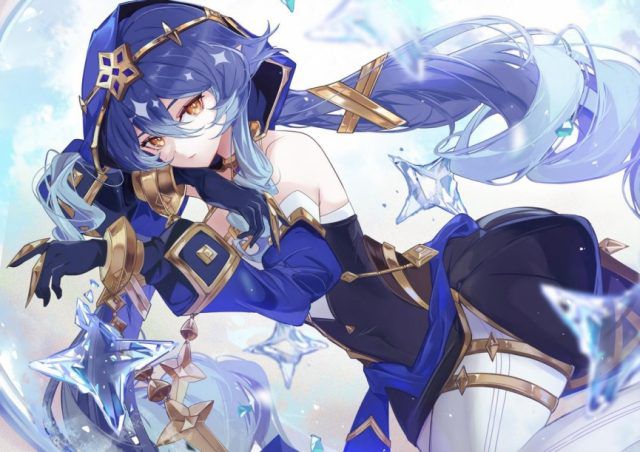 楚楚子w惊艳cos作品《原神》新角色莱依拉