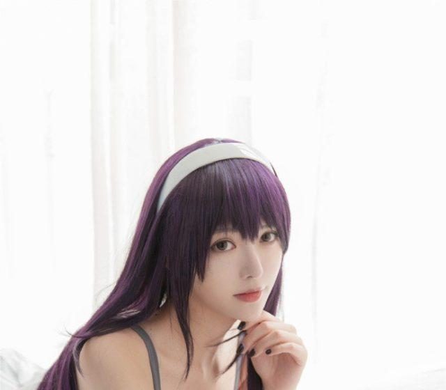 饺子君SAMA cos作品《路人女主的养成方法》霞丘诗羽