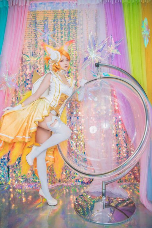 coser@蕾菈Laira作品《传说对决》cos作品“九尾狐”莉莉安Liliana