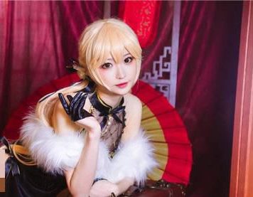 南宫COSPLAY《少女前线》OTs-14旗袍版，身材火辣，韵味十足！