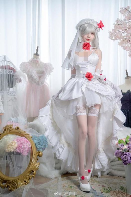 coser小奶豆豆作品G36C“迈出步伐的你”cosplay