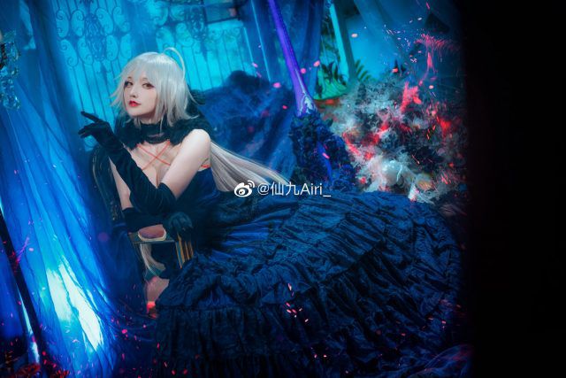 仙九Airi cos《Fate/Grand Order》贞德，美得让人窒息！