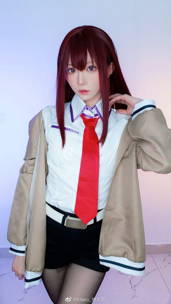 Kitaro_绮太郎神还原《命运石之门》女主角牧濑红莉栖，粉丝直呼太像了！