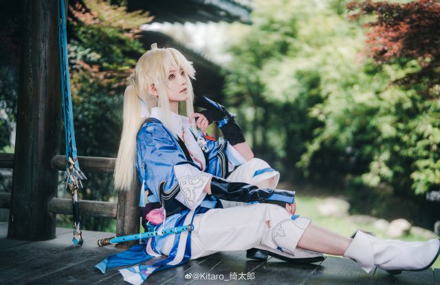 Kitaro_绮太郎cos彦卿崩坏：星穹铁道作品鉴赏，英姿潇洒