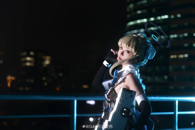 G44不会受伤cos蔚蓝档案飞鸟马时作品鉴赏,性感可爱