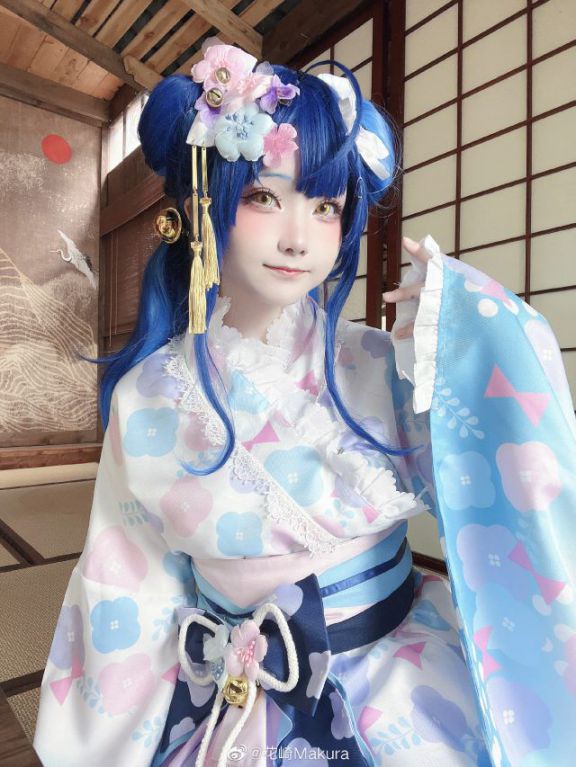 花崎Makura cos天宫心作品鉴赏，可爱迷人