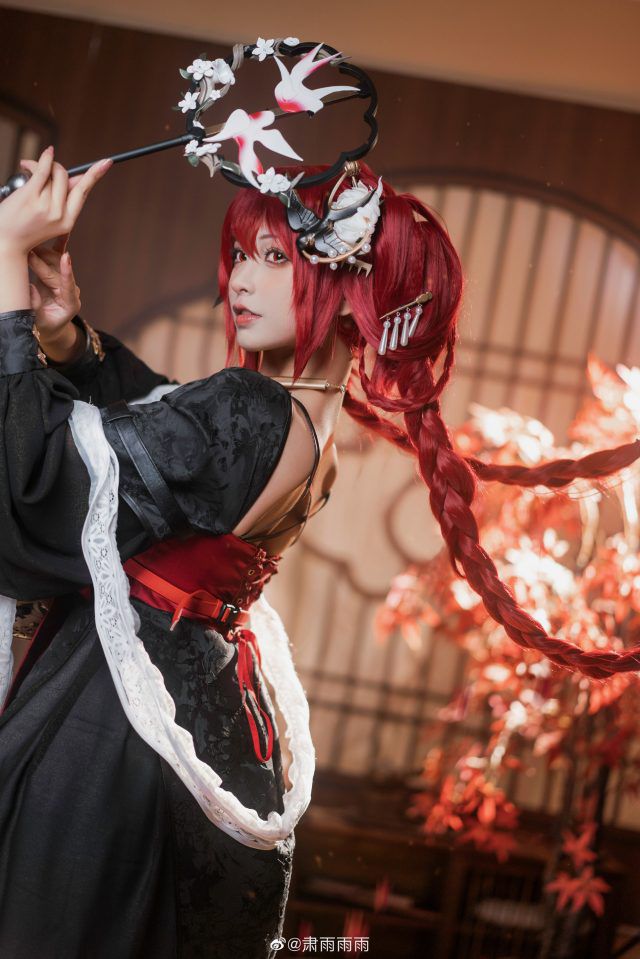 肃雨雨雨cos火焰使者伊格尼作品鉴赏