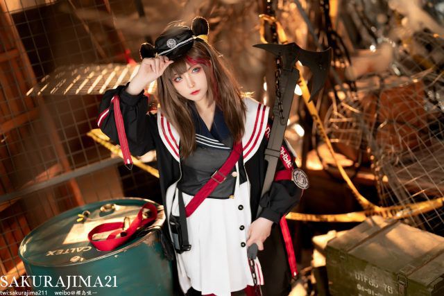 樱岛嗷一cos凛冬，魅力酷帅帅到没朋友