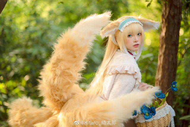 Kitaro_绮太郎cos《明日方舟》铃兰小姐，可爱酷炫的迷人