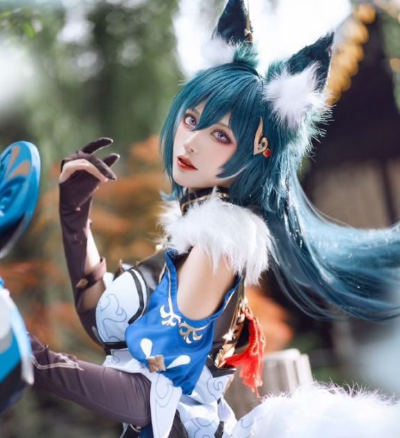 流一_喵喵喵喵喵喵cos驭空，视觉盛宴拉满