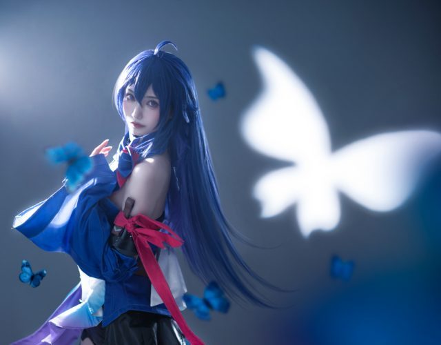 帅嘤嘤cos希儿[崩坏：星穹铁道]，翩翩起舞的蝴蝶