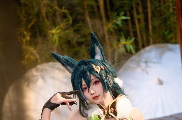 枣糕-吃谷人黛博魂cos驭空[崩坏：星穹铁道]，高贵性感